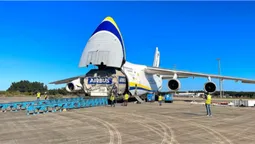Український літак «Руслан» доставив турецький супутник для компанії SpaceX (фото)