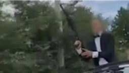 На Буковині наречений влаштував стрілянину на власному весіллі (відео)