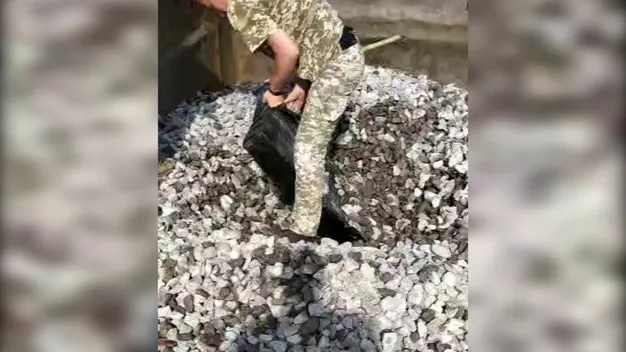 В «Ягодині» під щебенем знайшли 11 тисяч пачок сигарет (фото, відео)