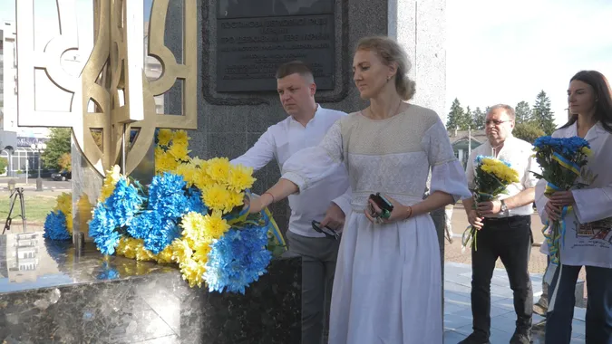 У День Незалежності України в Луцьку вшанували борців за волю (фото, відео)