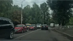 Луцьк «застряг» у заторах (фотофакт)