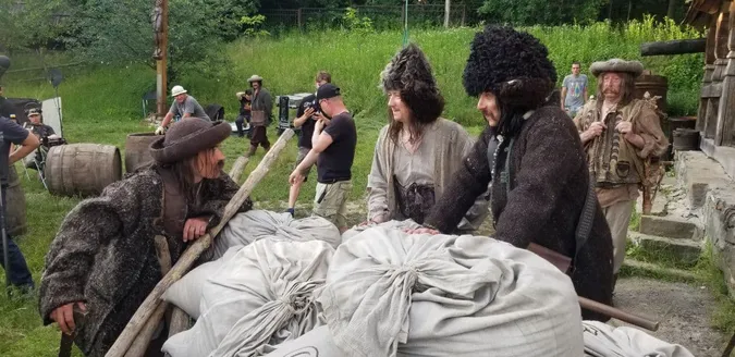 Кіностудія «Волинь» брала участь у зйомках нового українського фільму (фото, відео)