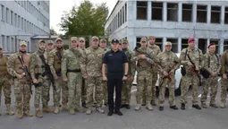 Поліцейські з Волині вирушили у зону бойових дій (фото)