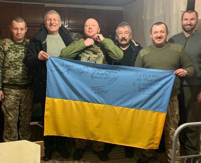 Волиняни відправили гумдопомогу захисникам на Херсонщину