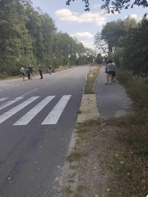 Вибігла на дорогу: на Волині поліцейські збили жінку (фото)