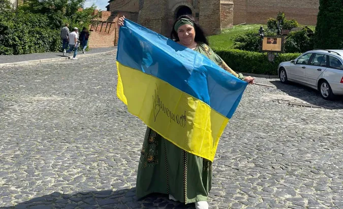 У Луцьку розігрують прапор з підписом Залужного (фото)