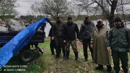 Заплаву річки Стир в Чебенях прибрали від сміття (фото)