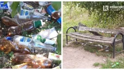 У Луцьку «нічийний» двір загидили п'янички: хто прибиратиме (фото)