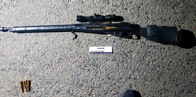 Волинянин возив у автівці «мосінку» і набої до неї (фото)