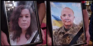 У Луцьку попрощалися із загиблими на війні Наталією Кулацькою та Ігорем Тимчуком (фото)