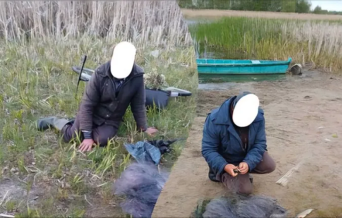 На Ковельщині спіймали на гарячому рибалок-браконьєрів