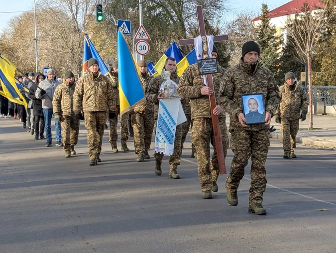 У Ковелі прощались із гвардійцем Богданом Степанюком (фото)