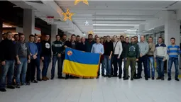 Як волинські атовці дивилися прем'єрний показ фільму про Донецький аеропорт (фото)