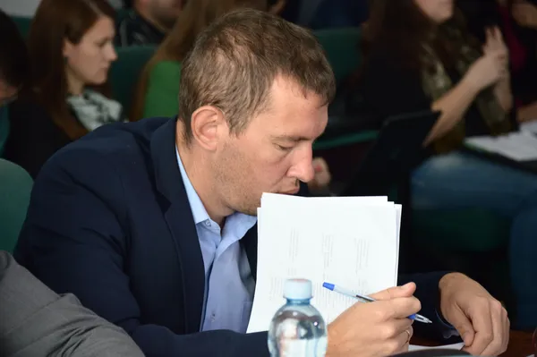 Заступник Луцького міського голови Юрій Моклиця в роботі 