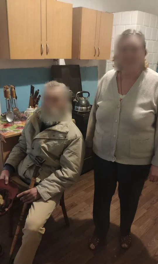 У Луцьку врятували дідуся, який не міг пересуватися