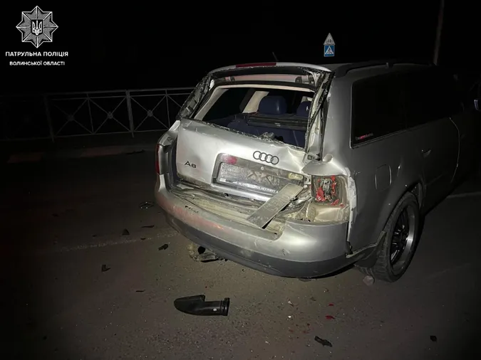 На Волині водій без посвідчення спричинив потрійну ДТП