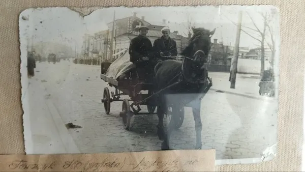 Спеціалізована карета, якою розвозили мінеральну воду