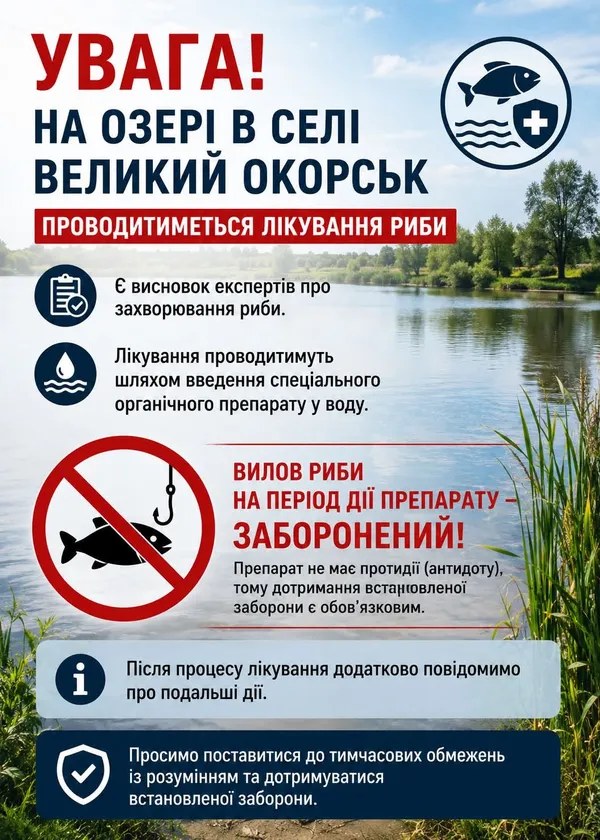 В озері на Волині похворіла риба: що відомо