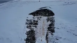 Такого ще не було: у вересні у Карпатах зійшла лавина (відео)