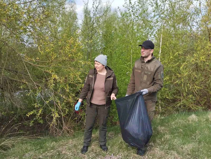 У нацпарку на Волині почистили береги Прип'яті та Стоходу (фото)
