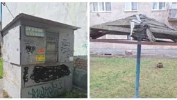У Луцьку знесуть незаконну будку і стовпчики (фото)