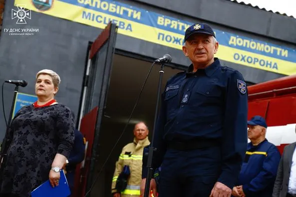 На Волині відкрили 103-й підрозділ місцевої пожежної охорони (фото)