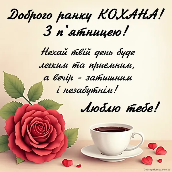 ☕️ Доброго ранку в п'ятницю: веселі побажання гарного дня і чудових вихідних
