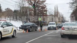 ДТП під світлофором: у Луцьку зіткнулися «лексус» і «фольксваген» (фото)