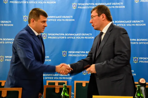 Вакцина від корупції: як Луценко нового прокурора Волині представляв