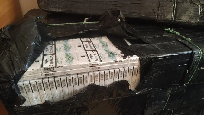 На Волині вилучили цигарки  вартістю понад півмільйона гривень (фото)