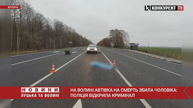 На Ковельщині авто збило на смерть 57-річного волинянина (фото, відео)