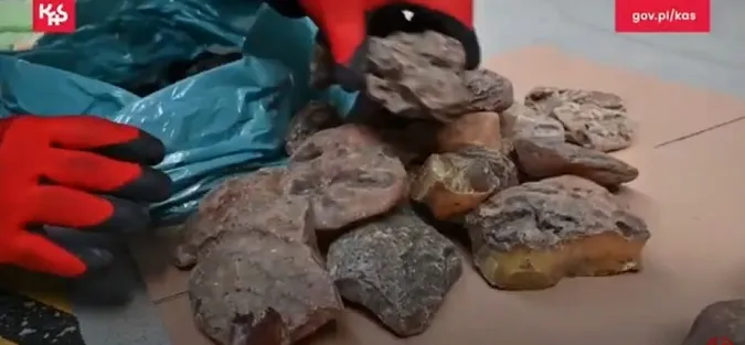 На Волинській митниці службові перевірки: через  «Устилуг – Зосін» провезли 37 кілограмів бурштину