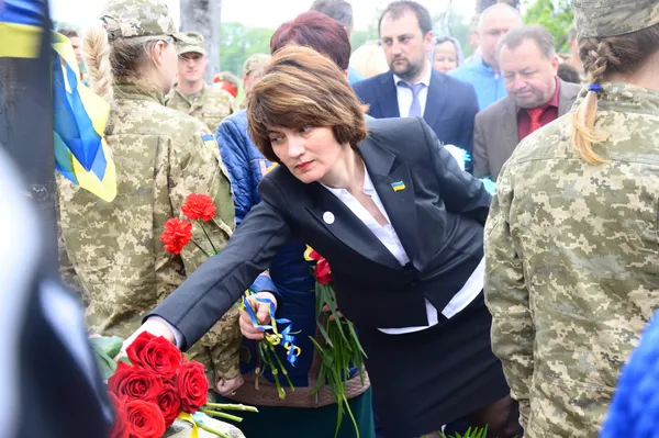 Як на Донбасі вшанували загиблих волинських Героїв (фото)