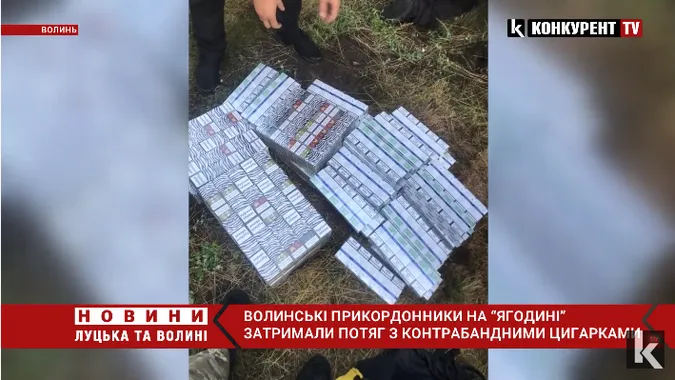 На «Ягодині» прикордонники знайшли контрабанду у потязі, що прямував до Польщі (відео)