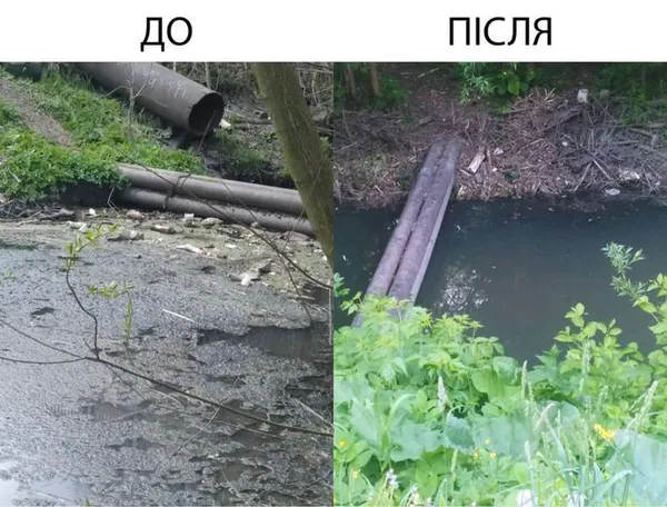 У Луцьку неподалік дитячої залізниці почистили Сапалаївку (фотофакт)