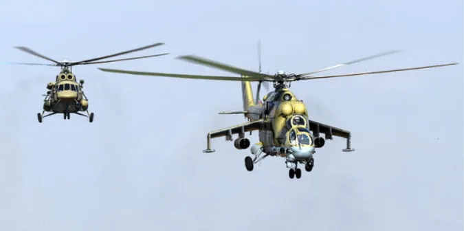 Білорусь покинули 8 російських вертольотів, які базувалися на аеродромі неподалік кордону з Україною