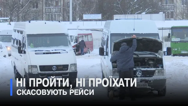 На луцькій автостанції – транспортний колапс: що там коїться (відео)