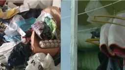 Лучани скаржаться на сусіда, який 20 років захаращує квартиру (фото, відео)