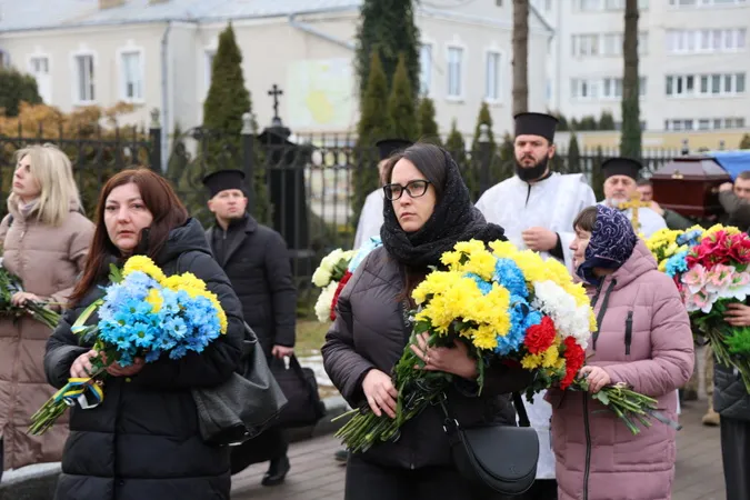 У Луцьку попрощалися із загиблим під Покровськом Андрієм Фещенком (фото)