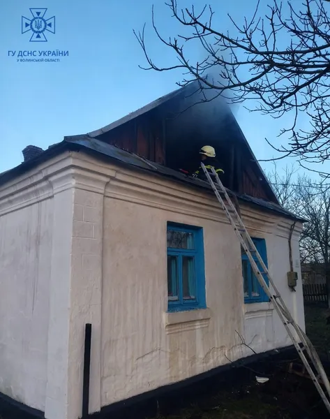 На Волині у пожежі загинула 85-річна бабуся (фото)