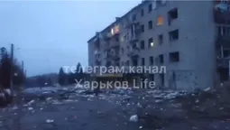 Розбиті будинки і загиблі діти: показали масштаби руйнувань в Ізюмі (відео)