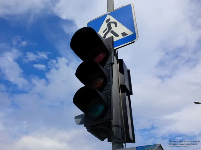 У центрі Луцька не працюють світлофори