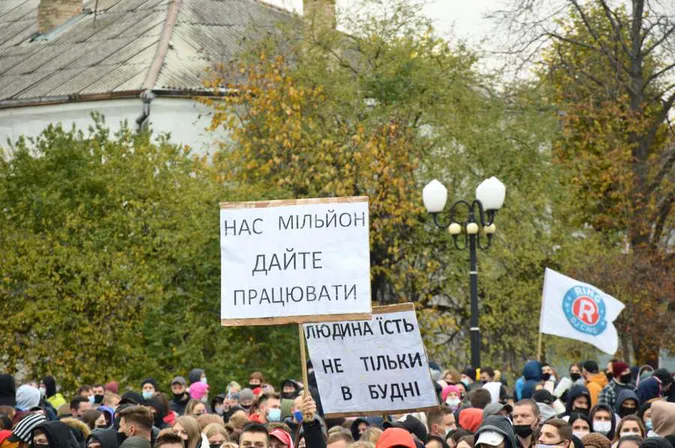 Минув місяць, і Нацполіція відповіла підприємцям-протестувальникам