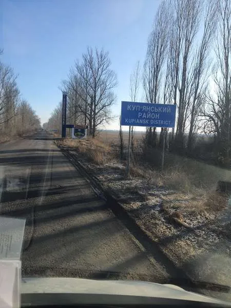 Volunteers provided humanitarian aid to the village in Kharkiv region under daily shelling