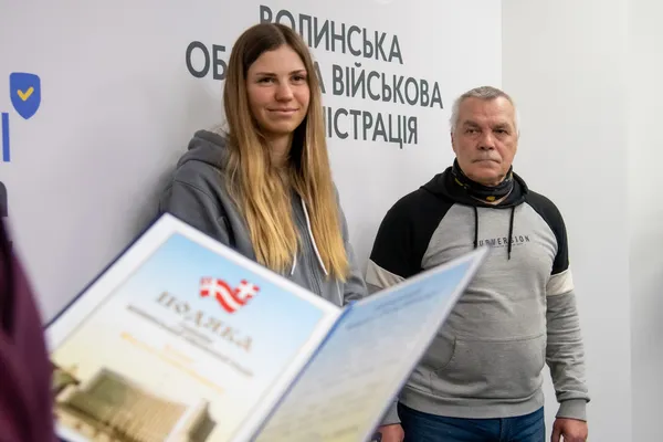 Волинянка увійшла до п'ятірки лідерів на дефлімпійських іграх (фото)