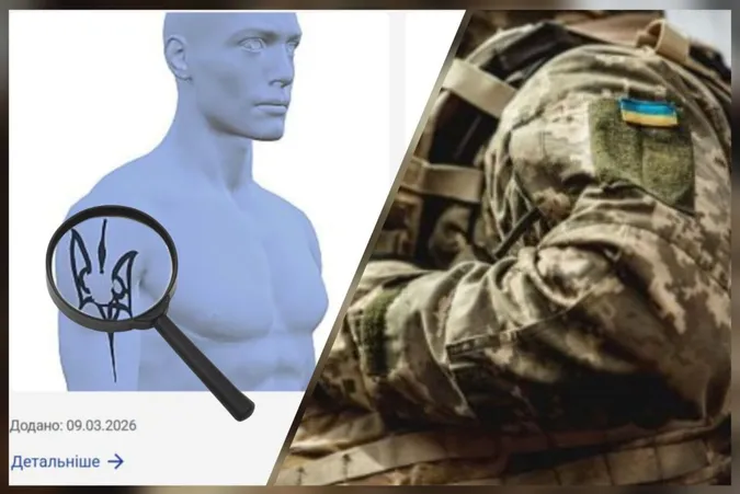 Родичі зниклих безвісти зможуть опізнати їх за татуюваннями