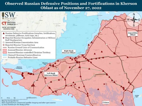 Аналітики розповіли, яких контрнаступів росіяни бояться найбільше і як укріплюються