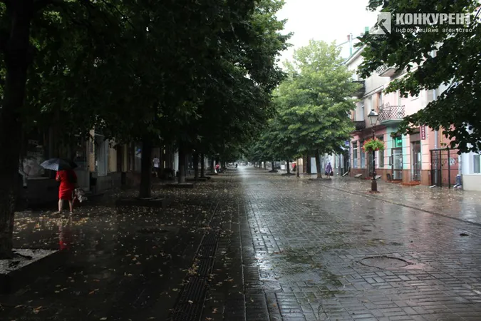 Мокрий Луцьк. Фоторепортаж із міста після дощу