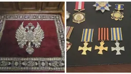 У московському храмі на Волині знайшли двоголового орла і георгіївські стрічки