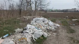 Лучани влаштували сміттєзвалище біля Нового ринку (фото)